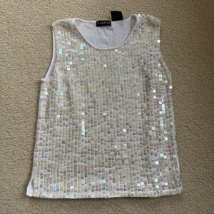 George sequin tank tank
